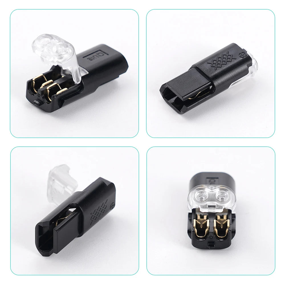 🔌 D2 2-Pin Quick Wire Connectors | No Stripping or Soldering