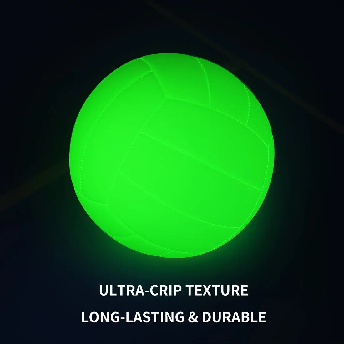 🏐✨ Glow-in-the-Dark Volleyball – Keep Playing After Sunset