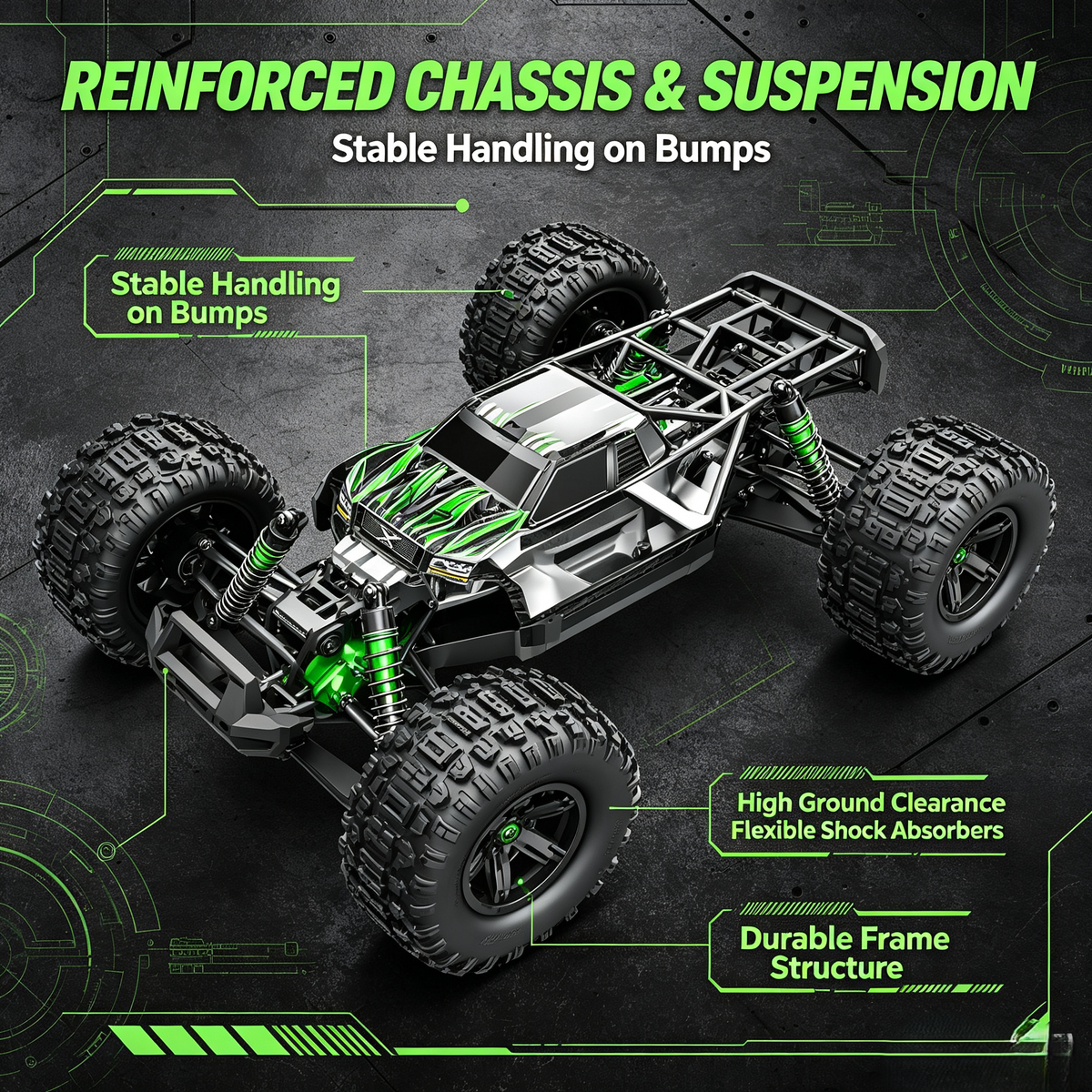 🏁 2026 U-Max Ultimate 8S 4WD Brushless Monster Truck – Limited Edition