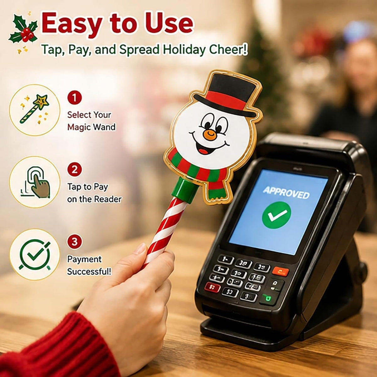 🎄Christmas Payment Wand  ✨