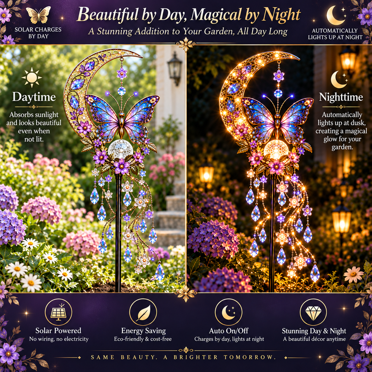 🦋Butterfly Moonlight Cascade™ A Little Moonlight Magic for Your Garden🌺🌺