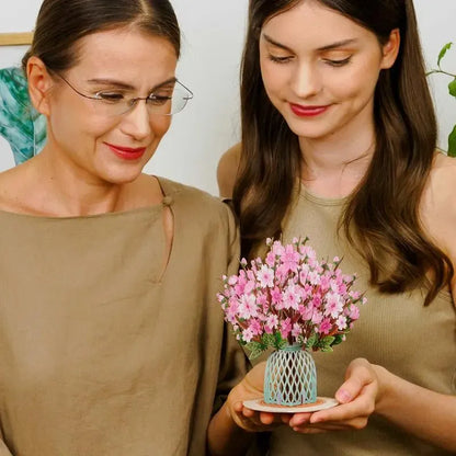 🏆50K+ SOLD! 🌼💌 Forever-Blooming 3D Flower Pop-Up Card– Personalized Love Message & Everlasting Bloom 🎁