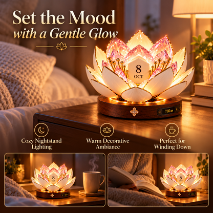 🌸 Blooming Perpetual Calendar – Programmable Light-Up Flower Display