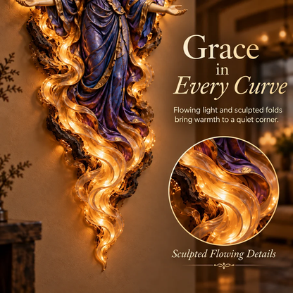 ✨Last Day 45% OFF✝️ Heavenly Radiance™ Lighted Angel Wall Sculpture