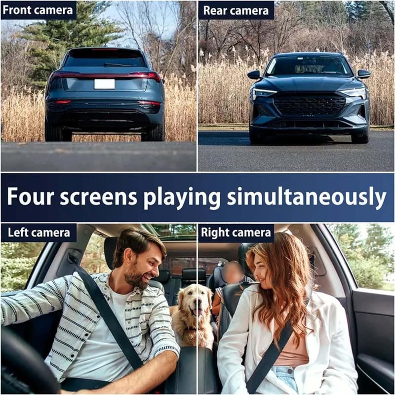🎁LAST DAY 49% OFF🔥Full View Car Dashcam System