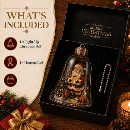 ✨🎄 Illuminated Christmas Story Ornament – Light‐Up Mini Holiday Scene