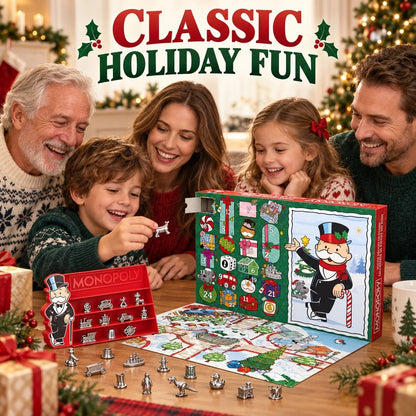 🔥 LAST DAY 50% OFF - 🎲 Monopoly Token Advent Calendar
