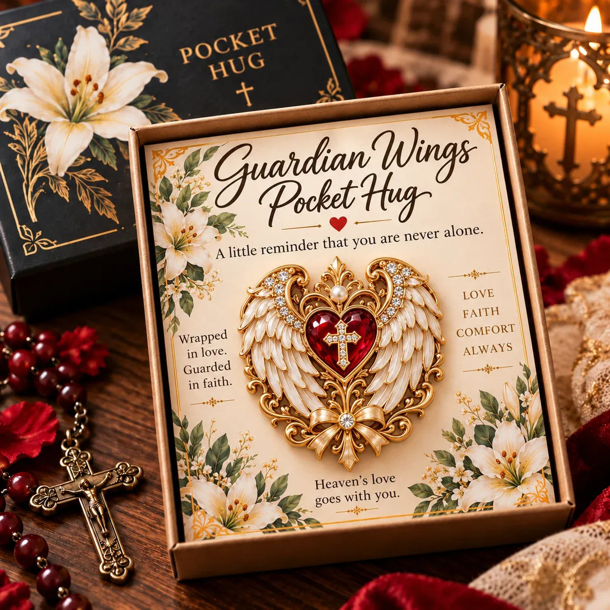 ✝️ Carry the Faith™ 3D Pocket Hug – A Little Reminder of Love (7 Designs)