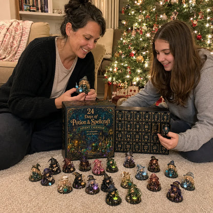 🧙‍♀️TODAY ONLY 49% OFF – Witch Advent Calendar | 24 Days of Magical Witchy Surprises | Limited Edition Collectible Mini Figures✨