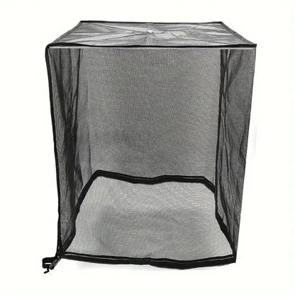 ⏳ Last day save 49%-❄️-Heavy-Duty Mesh AC Cover – All-Season Outdoor Protection