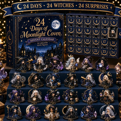 🧙‍♀️TODAY ONLY 49% OFF – Witch Advent Calendar | 24 Days of Magical Witchy Surprises | Limited Edition Collectible Mini Figures✨