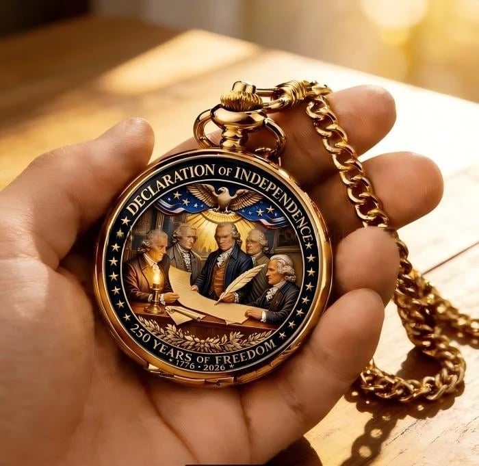 ⏳ ONLY 72 HOURS LEFT: USA 250TH POCKET WATCH — $25.99 ⏳