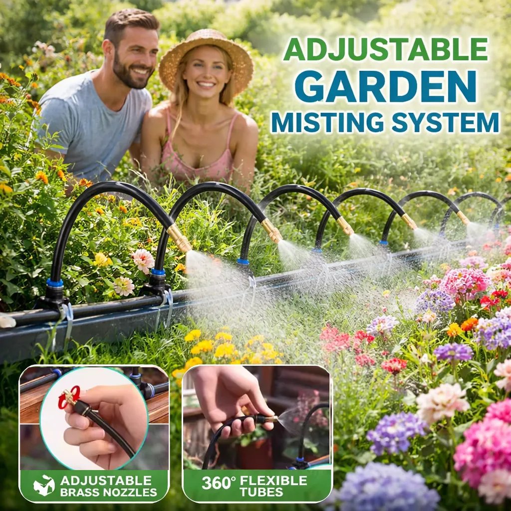 💧Flexible Garden Misting Kit for Everyday Watering