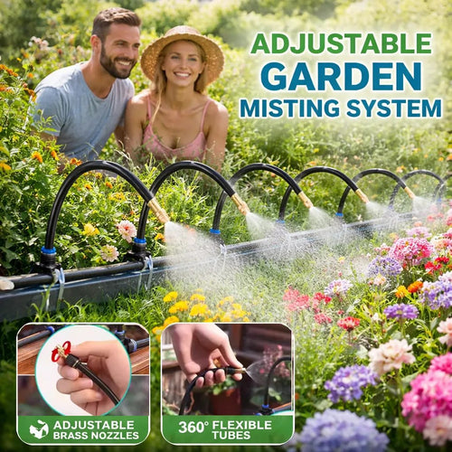 💧Flexible Garden Misting Kit for Everyday Watering