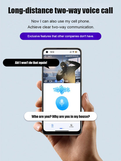 ✅🤖Ultra-clear wireless WiFi camera for discreet monitoring, monitor scene dynamics anytime, anywhere💫