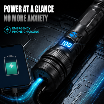 Last Day 49% OFF🔥High-Power Flashlight – Aluminum Alloy Heat-Dissipating Head