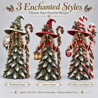 🧙Whimsical Christmas Witch Resin Figurine Collection🎅✨