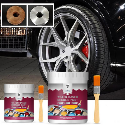 🔥⏳Time-Limited Special⏰Rust Converter Metallic Paint – One coat stops rust, no sanding, no fumes.  🔨🛡️