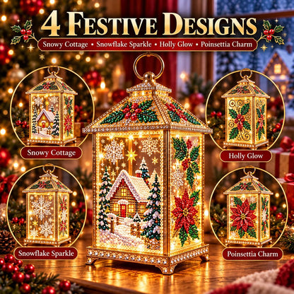 ✨🎁 Christmas Glow™ — DIY Light-Up Diamond Art Lantern