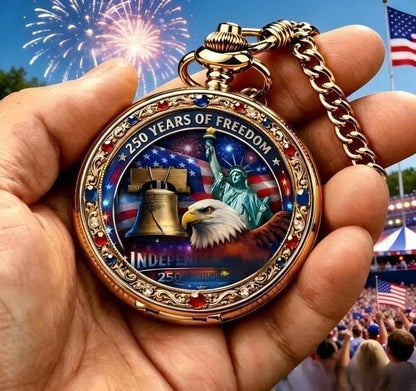 ⏳ ONLY 72 HOURS LEFT: USA 250TH POCKET WATCH — $25.99 ⏳