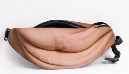 Funny Dad Bod Fanny Pack – Hilarious 3D Gag Gift Waist Bag