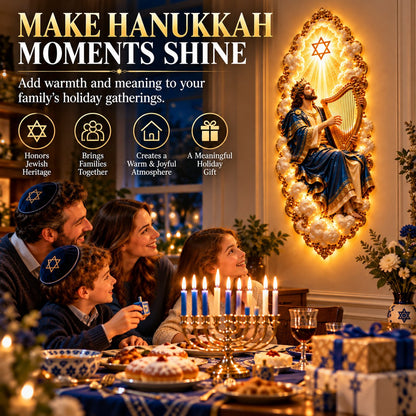 🔥45% OFF🔥Jewish Heritage Illuminated Wall Art – High Priest Inspired Design
