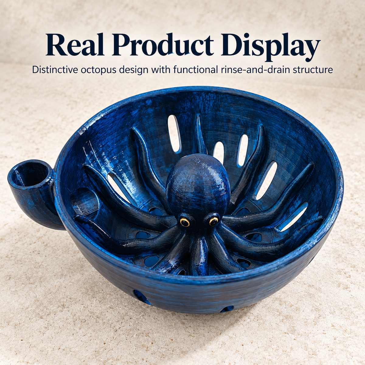 🐙 Just Add Water — Let the Vortex Wash Your Produce for You!