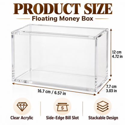 💵 Floating Money Box – Turn Every Bill Into a Satisfying Saving Moment ✨
