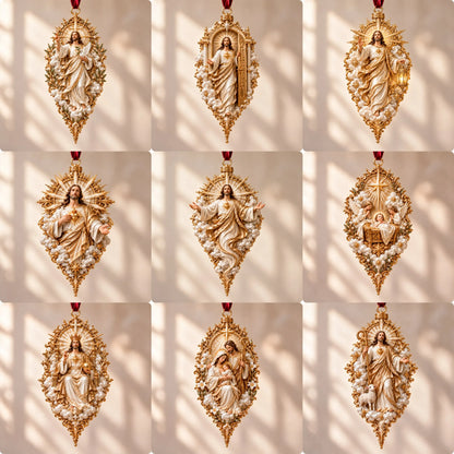 ⏳ Last Day 49% OFF – ✝️ Sacred Christmas Ornament Collection | 9 Faith-Inspired Designs with Sculptural Detail for Trees & Meaningful Gifts 🎄