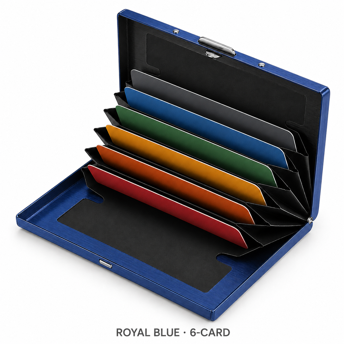 🔥RFID-Blocking Stainless Steel Card Wallet  🔒