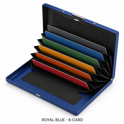 🔥RFID-Blocking Stainless Steel Card Wallet  🔒