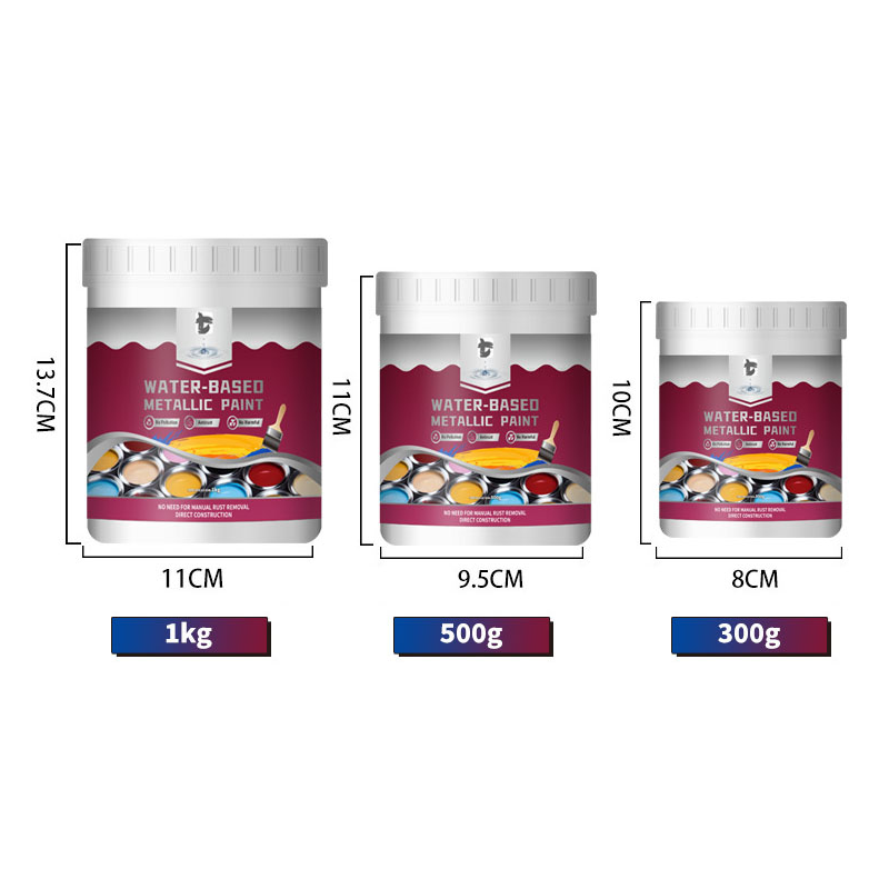 🔥⏳Time-Limited Special⏰Rust Converter Metallic Paint – One coat stops rust, no sanding, no fumes.  🔨🛡️