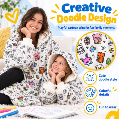 🎨🛌 Doodle Pajamas — Create Your Own Cozy Style & Make Every Night More Fun!