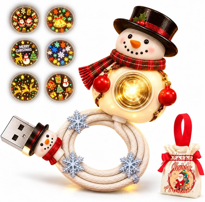 🎄 Plug & Play Christmas Tree Projector – 6 Festive Scenes for Walls & Ceilings ✨
