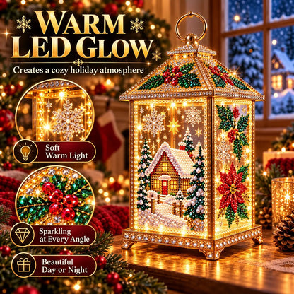 ✨🎁 Christmas Glow™ — DIY Light-Up Diamond Art Lantern
