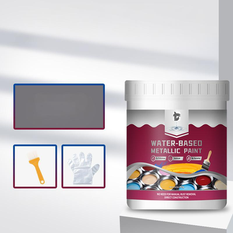 🔥⏳Time-Limited Special⏰Rust Converter Metallic Paint – One coat stops rust, no sanding, no fumes.  🔨🛡️