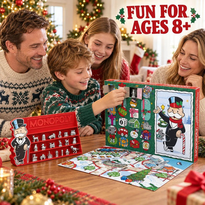 🔥 LAST DAY 50% OFF - 🎲 Monopoly Token Advent Calendar