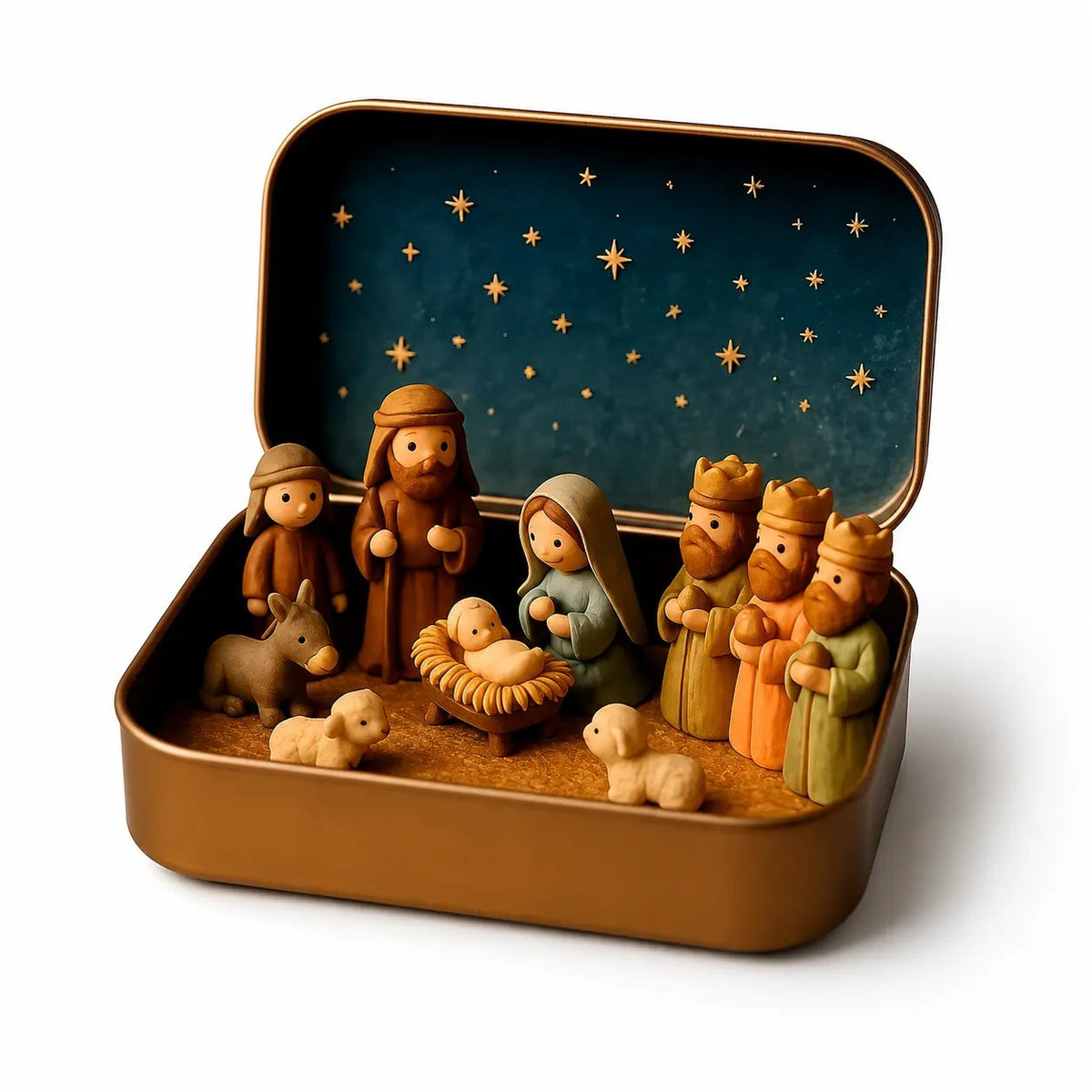 ✝️ Little Bethlehem™ – Pocket Nativity Scene Set ✝️