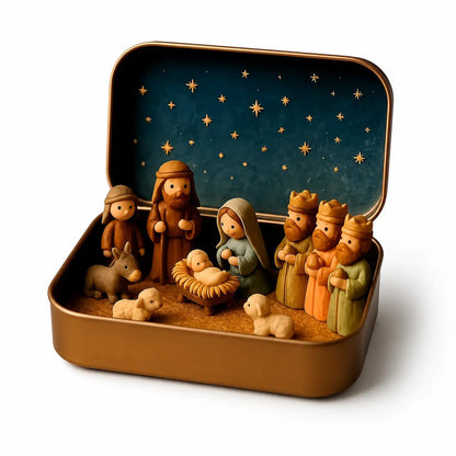 ✝️ Little Bethlehem™ – Pocket Nativity Scene Set ✝️