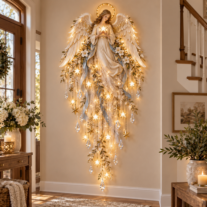 🔥 LIMITED-TIME 50% OFF✝️Jesus, Angel & Nativity Lighted Wall Light Décor