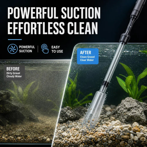 🔥 Electric Aquarium Gravel Cleaner