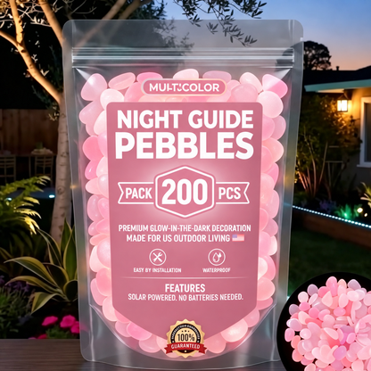 💥LAST DAY SALE 50%OFF💥🌈Colorful Glow-in-the-Dark Garden Stones
