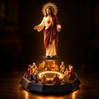 🎉 50% Off Sale ✨ Floating Christ LED Light – Illuminated Christian Faith Decor & Inspirational Gift