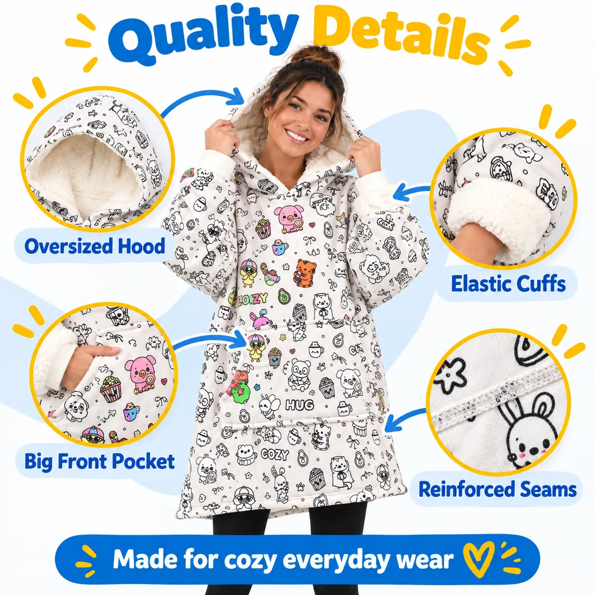 🎨🛌 Doodle Pajamas — Create Your Own Cozy Style & Make Every Night More Fun!
