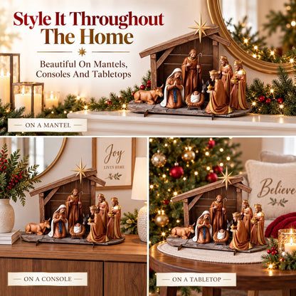 ✝️Christmas Nativity Scene Decor  | Bring The True Meaning Of Christmas Home
