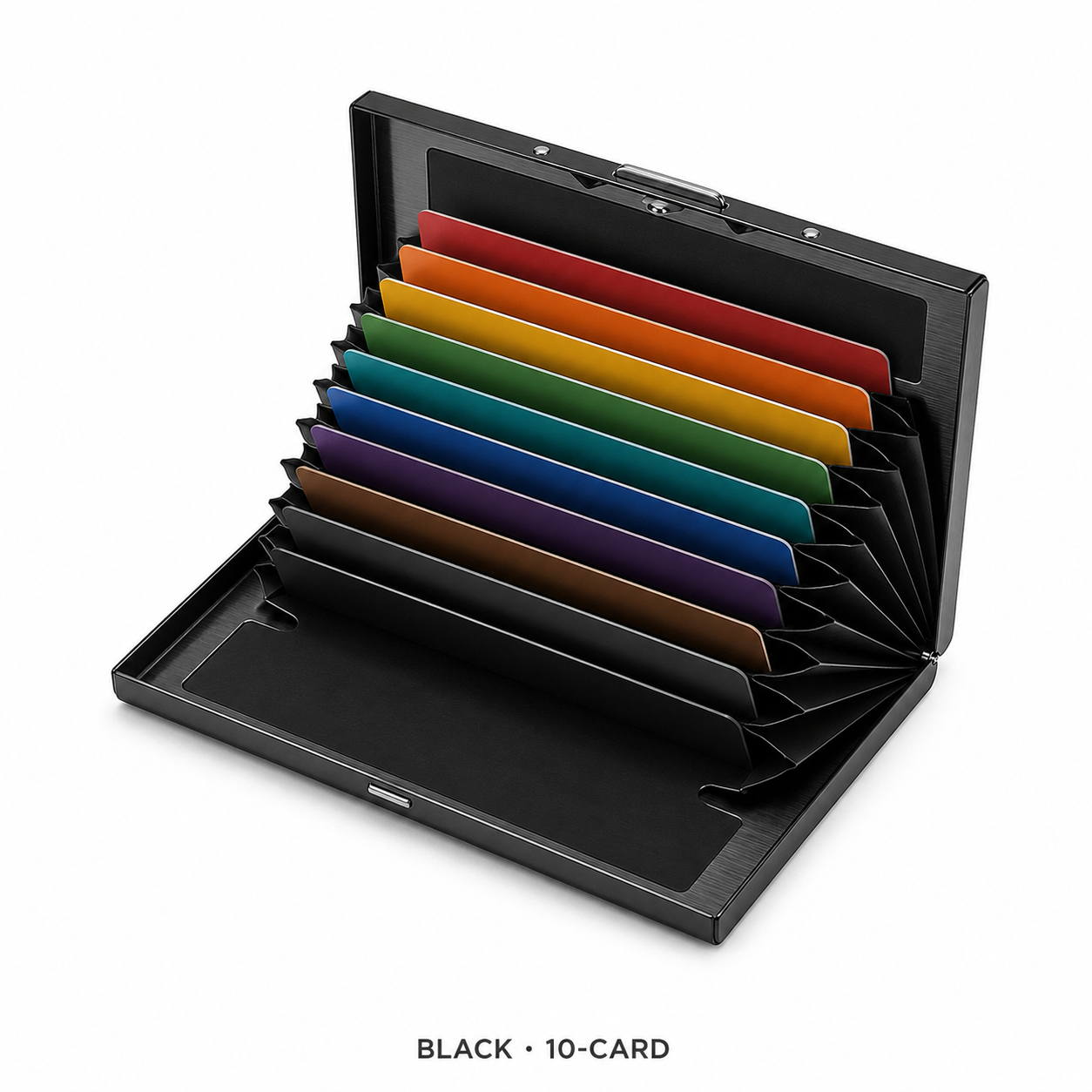 🔥RFID-Blocking Stainless Steel Card Wallet  🔒