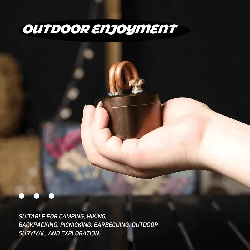 🔥High-Power Portable Mini Outdoor Spirit Burner & Alcohol Stove🍵