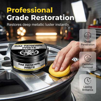 🥳2026 HOT SALE🥳💞50K+ SOLD!✨All‑in‑One Wheel Restoration Paste