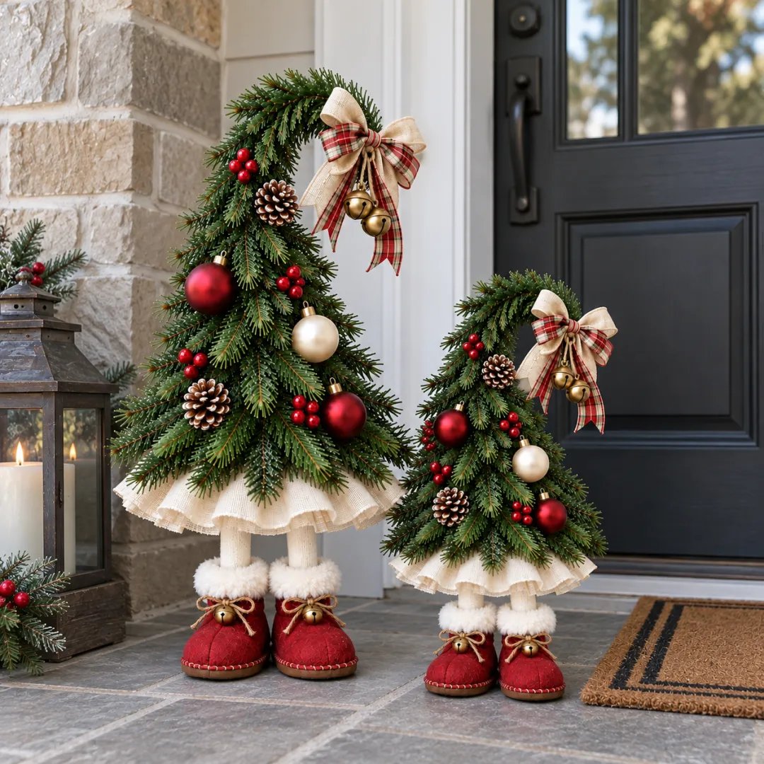 🎄Whimsical Christmas Elf Tree Decor
