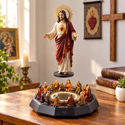 🎉 50% Off Sale ✨ Floating Christ LED Light – Illuminated Christian Faith Decor & Inspirational Gift